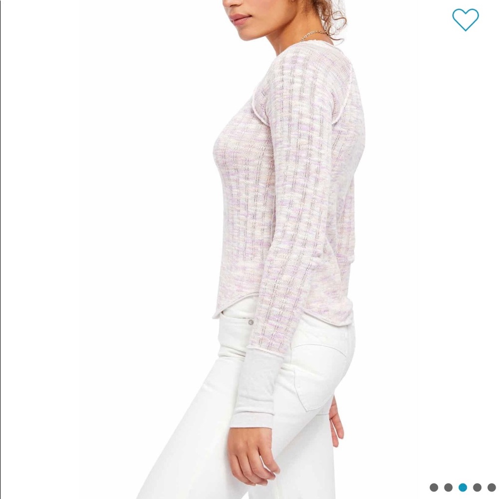 NWT FREE PEOPLE KNIT TOP S - Picture 3 of 10